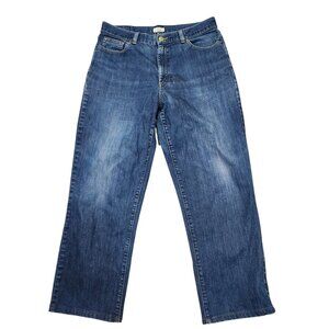 LL Bean Jeans Classic Fit Womens Size 12 Length 26" Blue Denim 5 Pocket